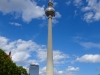 Fernsehturm Berlin/Alexanderplatz am 29. Juli 2017