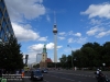 Fernsehturm Berlin/Alexanderplatz am 29. Juli 2017