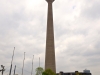 Düsseldorfer "Rheinturm" am 07. April 2017