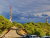 Sender auf dem Puig de Sant Salvador bei Felanitx, 18. September 2016