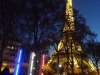 Der Eiffelturm am 09. Dezember 2016