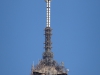 Der Eiffelturm am 20. März 2022