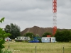 Sender Hamburg-Moorfleet / Neuer Mast im Bau am 23. Juli 2025