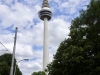 Fernmeldeturm am Mannhemer Luisenpark am 23. Juni 2018