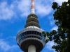 Fernmeldeturm am Mannhemer Luisenpark am 23. Juni 2018